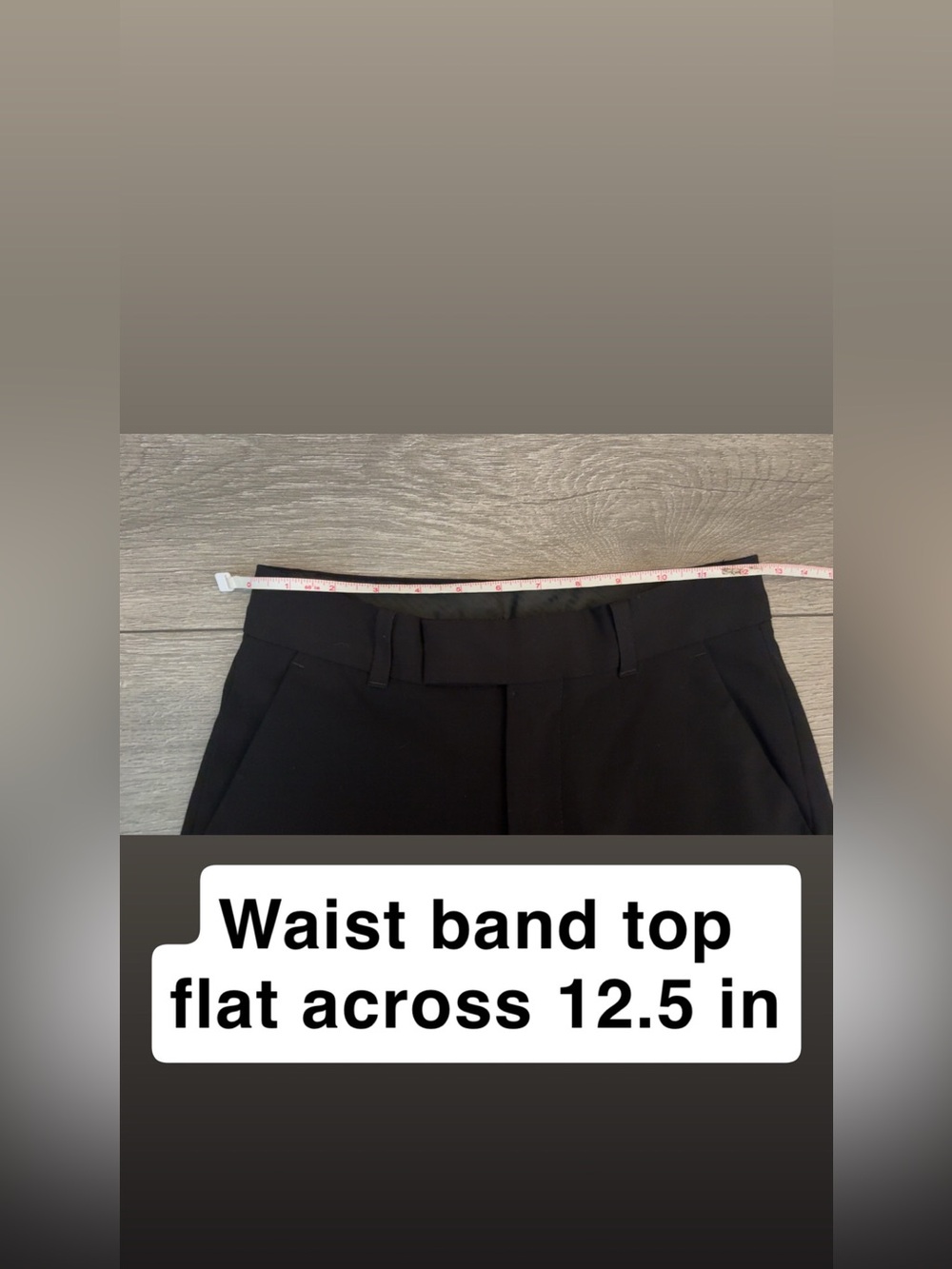 Calvin Klein Women’s Size 12 Black Dress Pants High Rise Regular Fit EUC - Picture 3 of 7